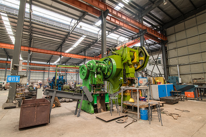 阜阳网架配件-锥头加工车间